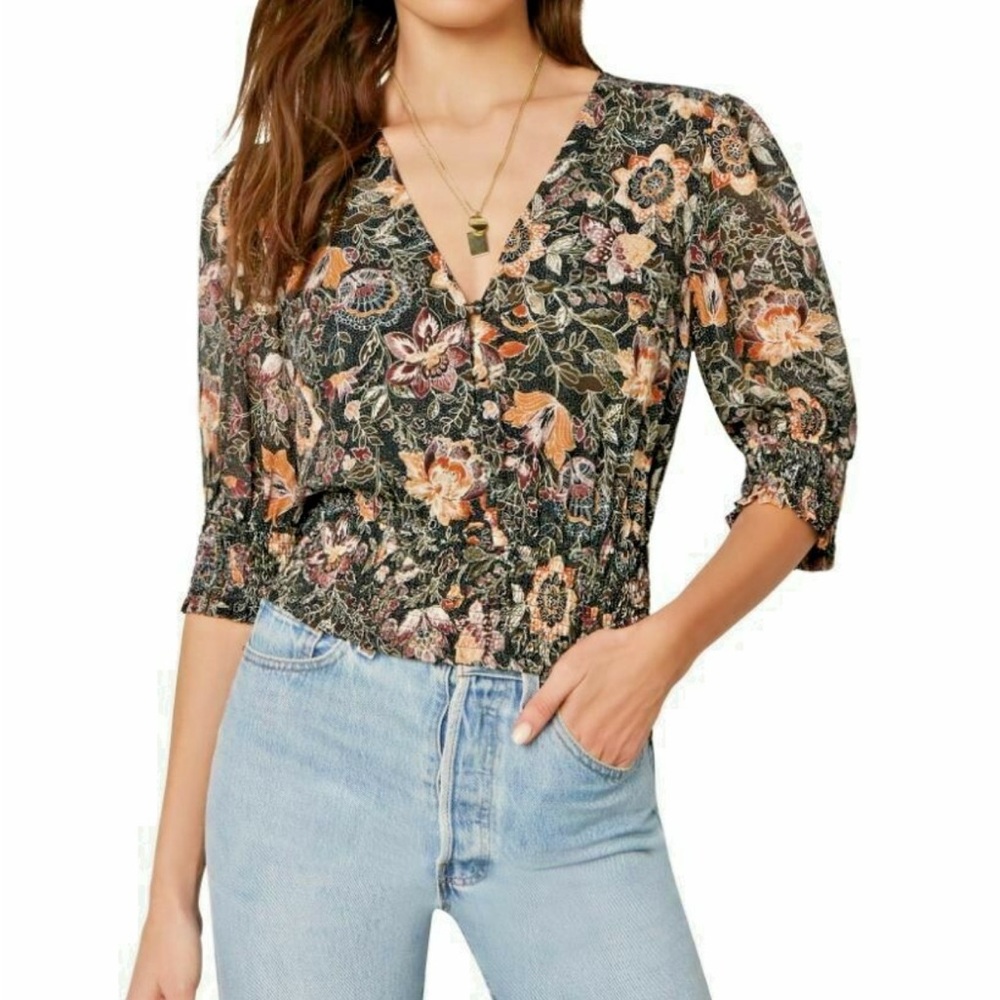 CUPCAKES AND CASHMERE Abra top